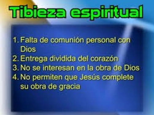 TIBIEZA ESPIRITUAL