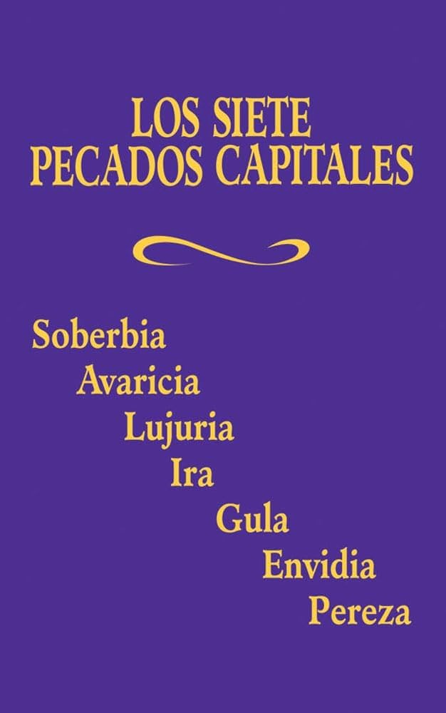 los siete pecados capitales
