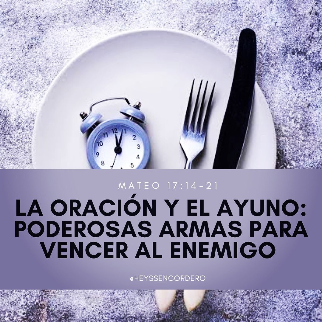 ORACIN Y AYUNO