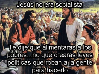 JESUS NO ERA SOCIALISTA